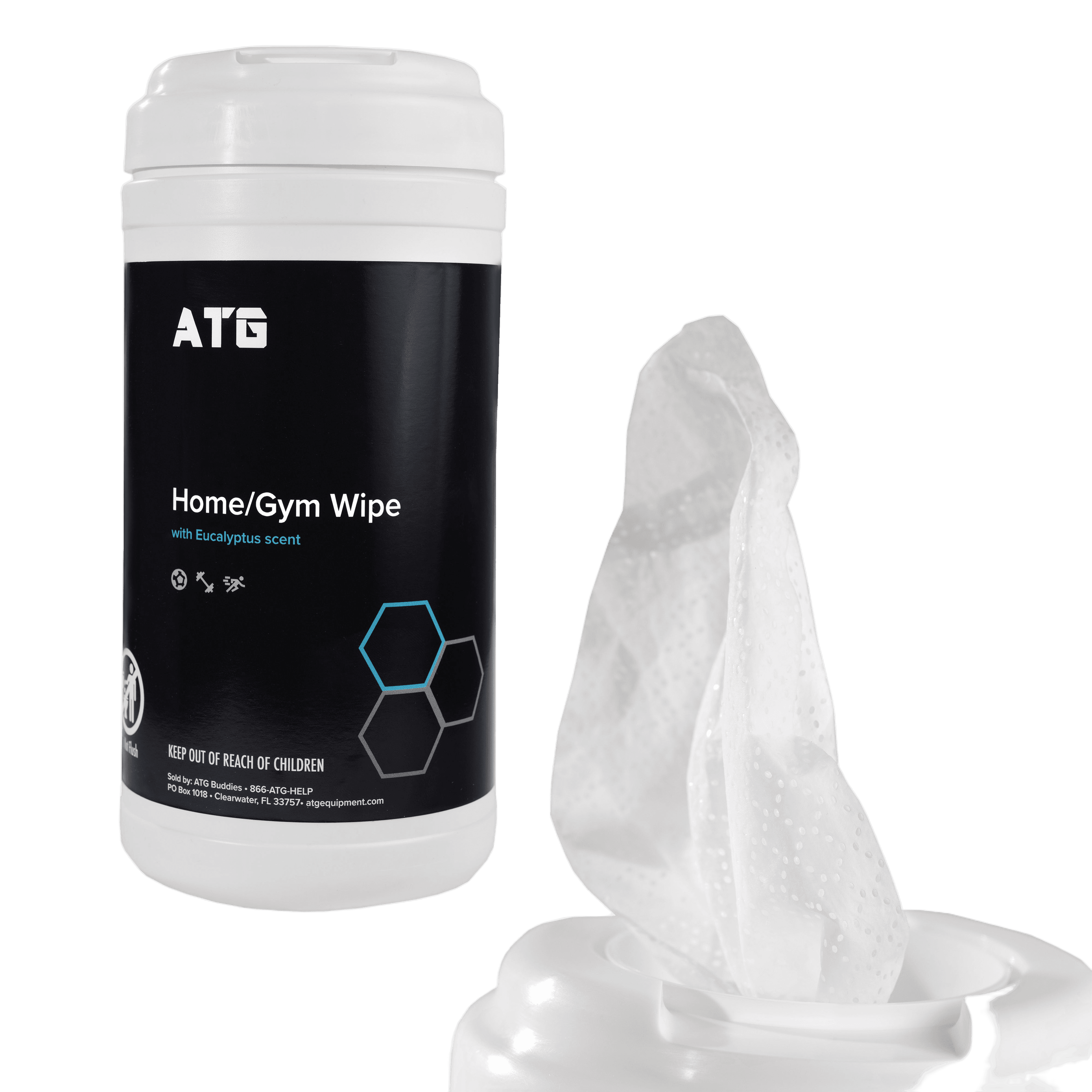 ATG USA Home/Gym Wipes - Regular 1