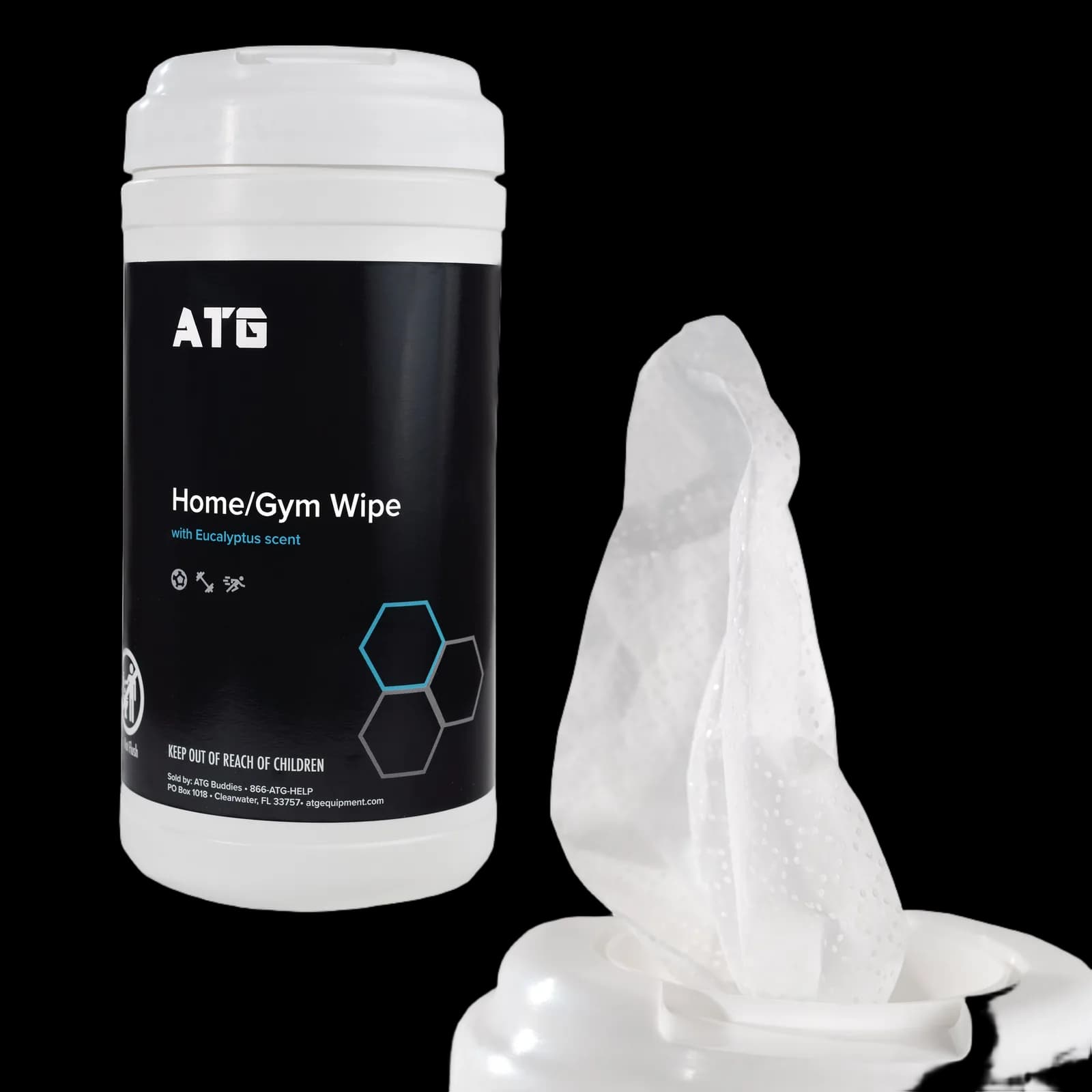 ATG USA Home/Gym Wipes - Regular 1