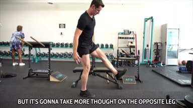 Single Leg Bottom Squat