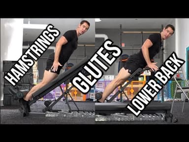 The 4 Posterior Chain (Hamstrings, Glutes, Lower Back) Exercises I Do Each Week & Why!