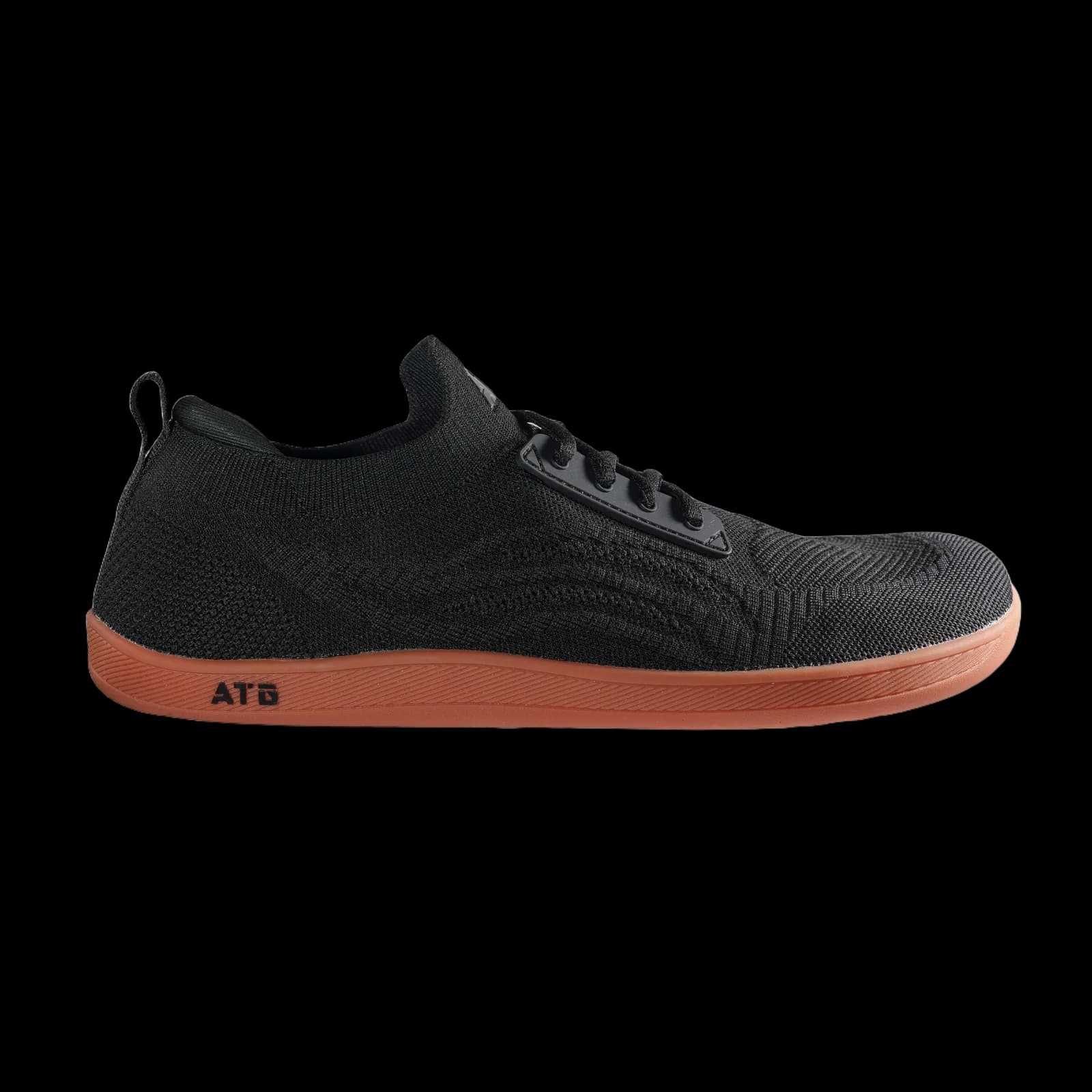 Black & Gum Men's and Women's ATG Shoe 1