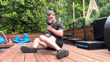 Silent example of how I work on internal rotation