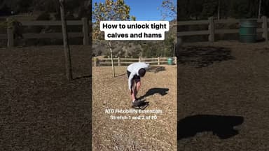 How to Unlock Tight Calves & Hams