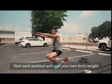 The VMO Squat to Hack Squat Progression!