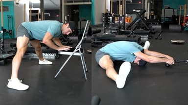 Standing or Seated Pancake Pulse Form