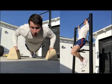 TEAM Knee Ability #9 and #10: Full Range Pushup & Pullup