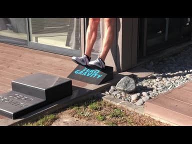 0G Step 1: 25 Slant Tibialis Raises