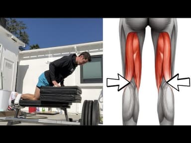 How to Do Nordics With a Belt + Bench