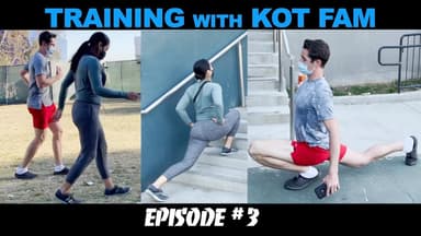 How to KNOCK OUT Knee Pain w/ 8-Time World Champion Miriam Nakamoto! Training With KOT Fam Episode 3