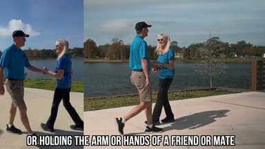 Backward Walking Form Video - Older & Active Series