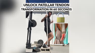 Unlock Patellar Tendon Transformation in 60 Seconds!
