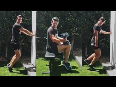 Bent-Knee Calf Raise Form