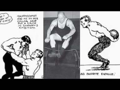 How Was George Hackenschmidt Jumping Over Chairs in His Mid-80s?