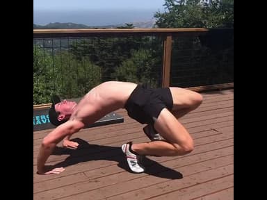 First Time Trying a Bridge, Kneesovertoesguy Style (Just For Fun, Not Part of my Program)