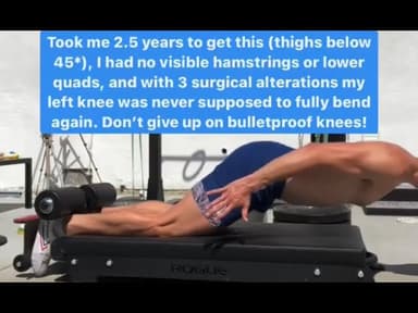 Don’t Give Up On Bulletproofing Your Knees!