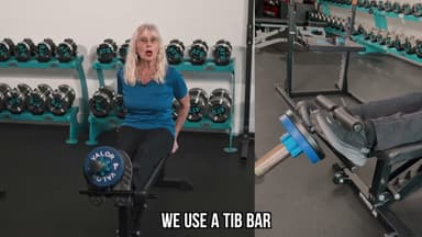 Tibialis Raise Form Video- Older & Active Series