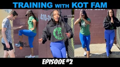 How to Sprint Pain-Free with World Champs Melisa and Miki Barber! Training With KOT Fam Episode 2