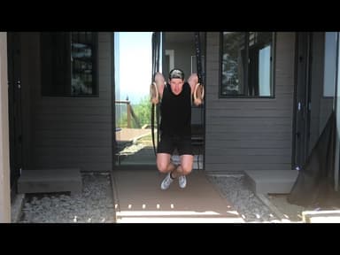 0G Upper & Mobility Step 2: 25 Full-Range Dips (Rings Increase Difficulty)