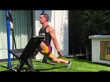 Incline Pigeon Pose Form