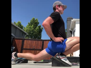 Zero Step 5: ATG Split Squat Bottom-Half-Only With Slantboard