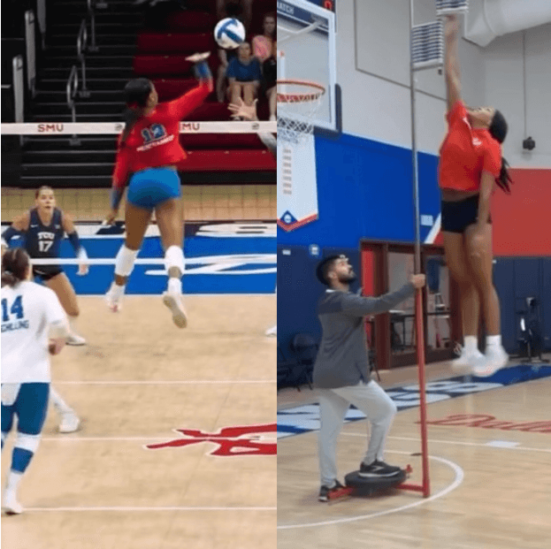 Volleyball Winning w/ Full Squats w/ Knees Over Toes