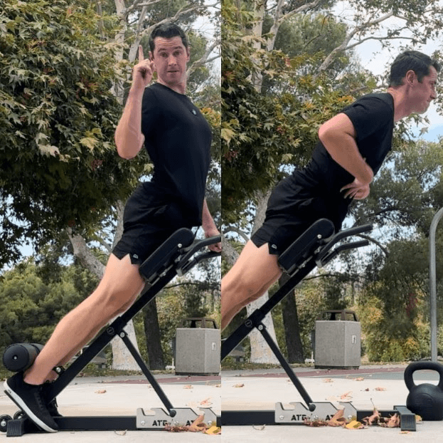 Back Extension Using Table Back Extension Guide - With or Without a Machine | ATG Exercise